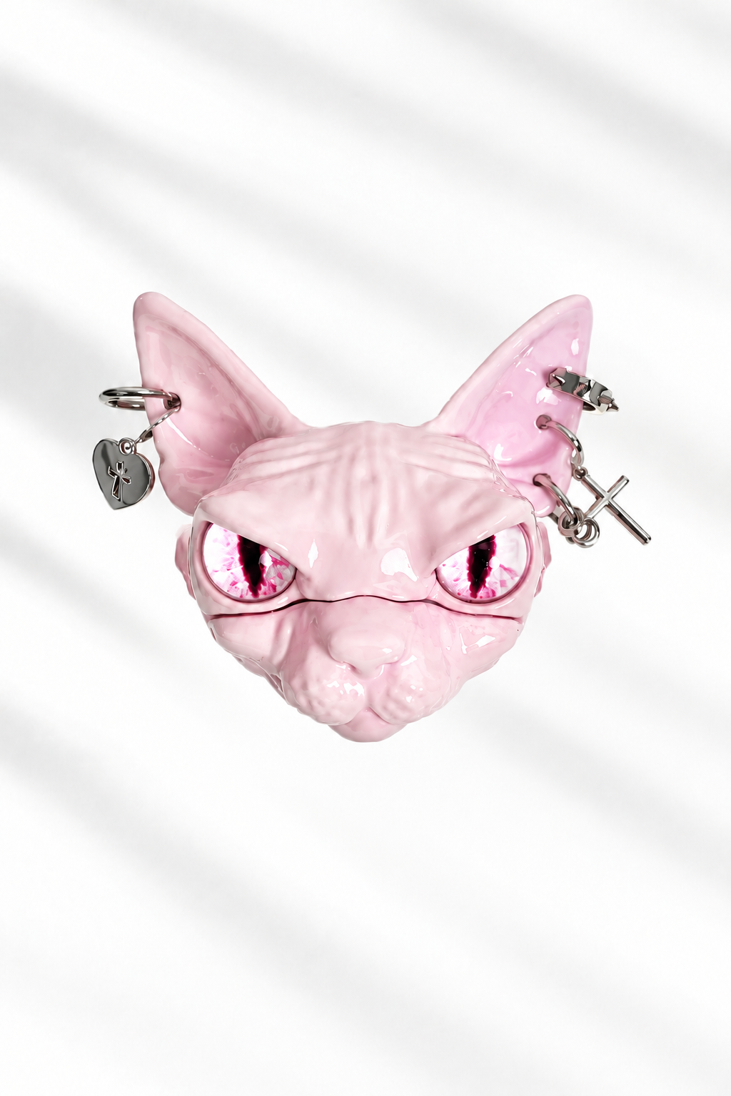 Grumpy Sphynx Cat AirPods Pro Case