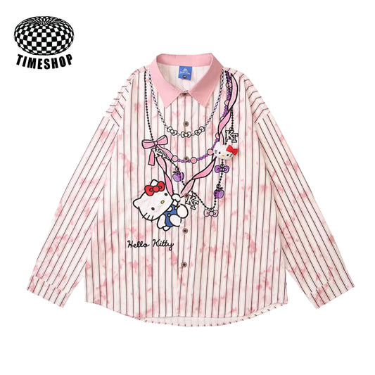 Hello Kitty striped shirt