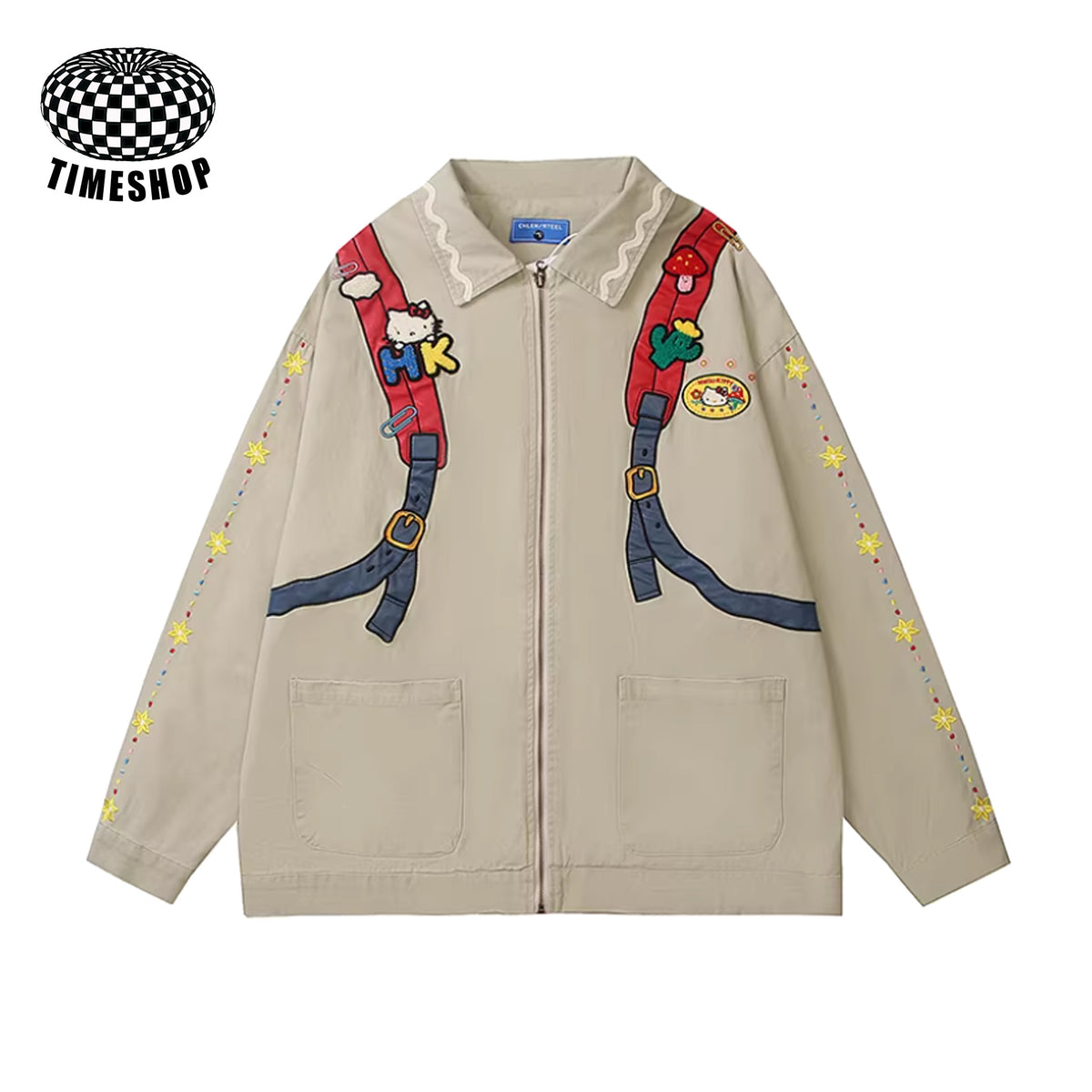 Hello Kitty embroidered jacket