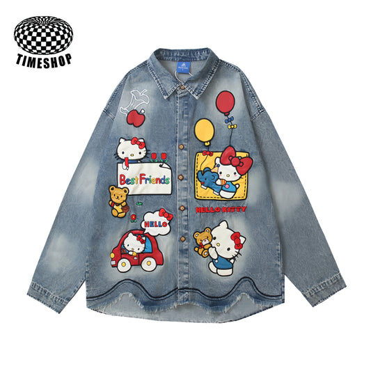Hello Kitty denim shirt