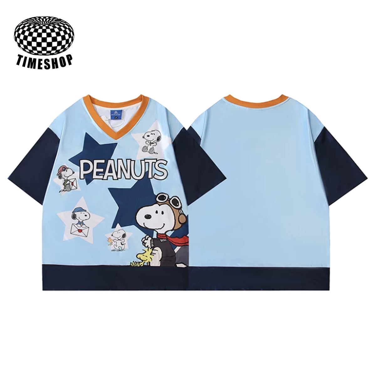 Blue Snoopy jersey