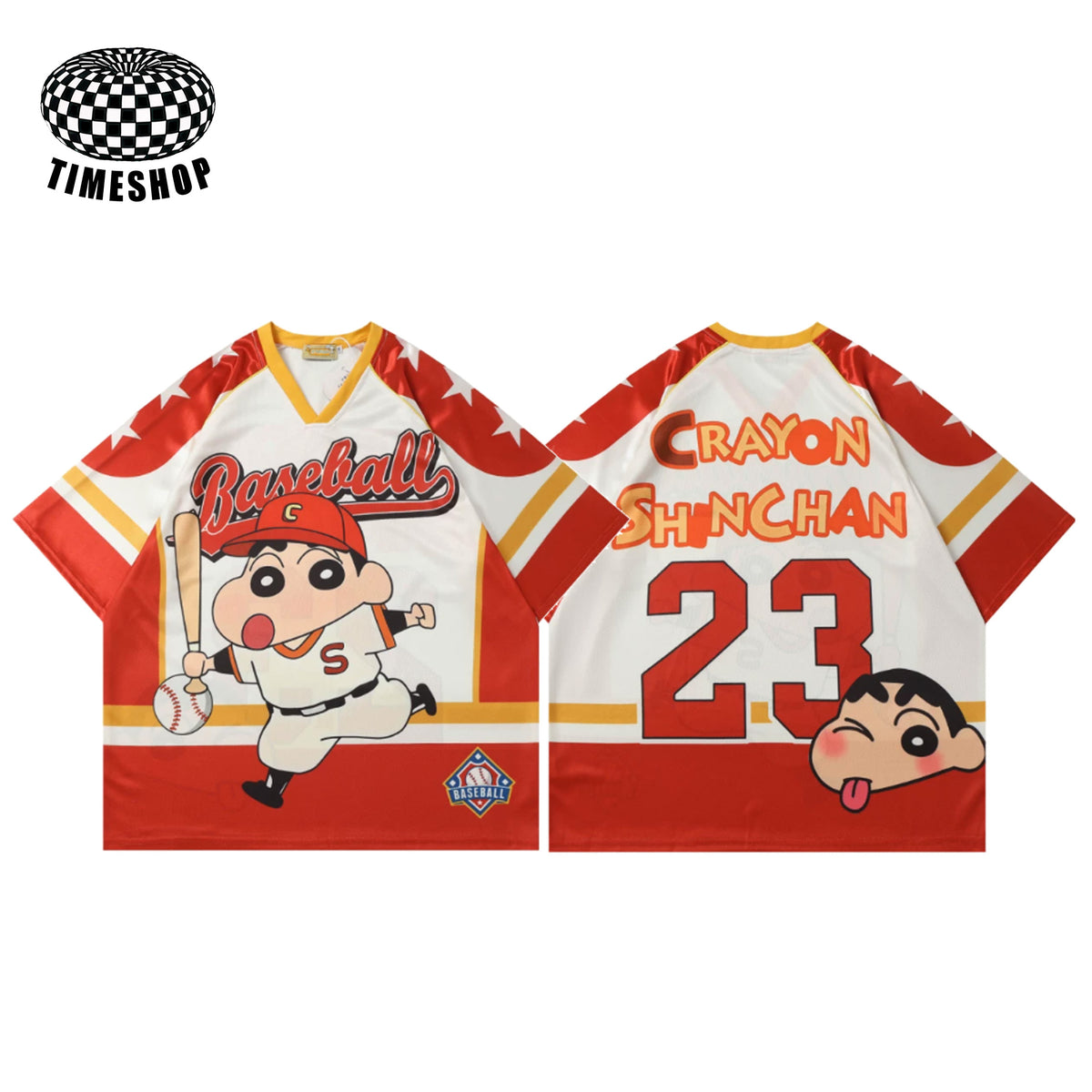 Crayon Shin-chan Red Jersey  No. 23