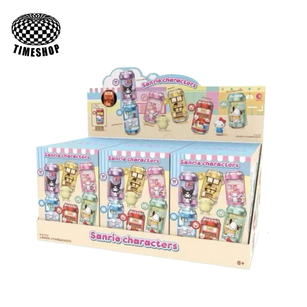 Sanrio® Can Shop Mini Blind Box Light-Up Scene Charm Set