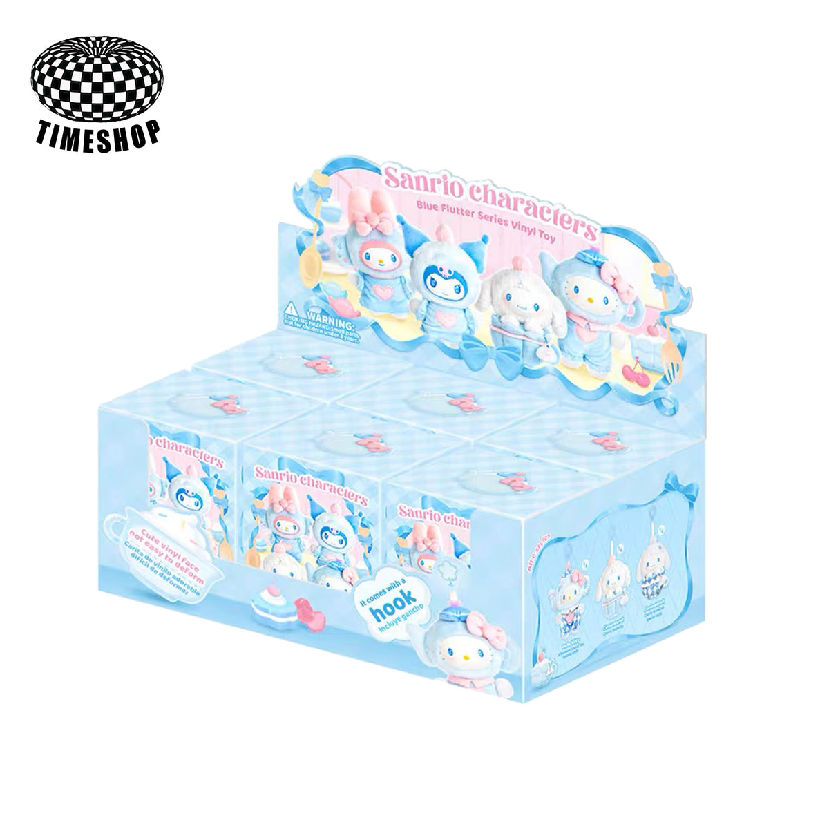 Sanrio® Blue Afternoon Sweet Tea Blind Box Charm Set