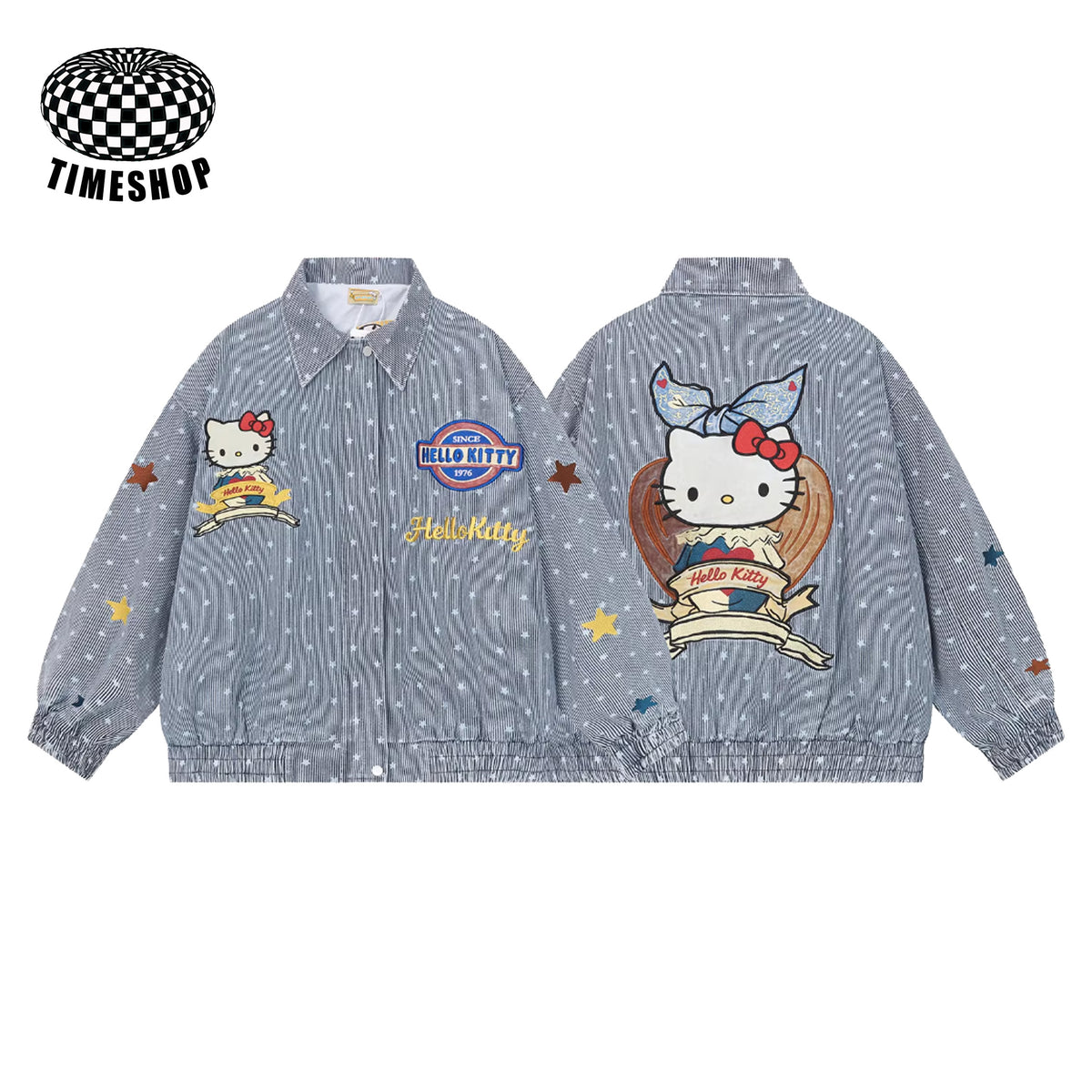 Hello Kitty Star Embroidered Jacket