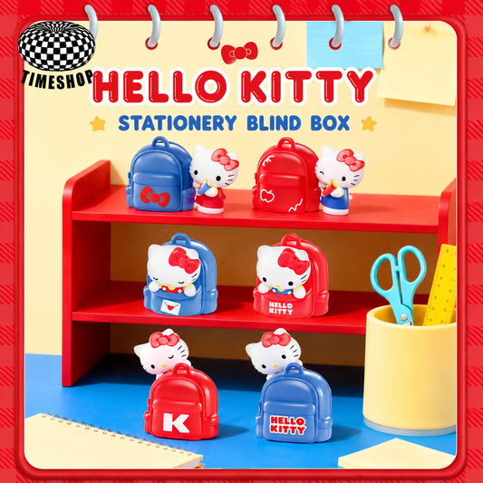 Sanrio® Hello Kitty School Essentials Backpack Blind Box Charm Set
