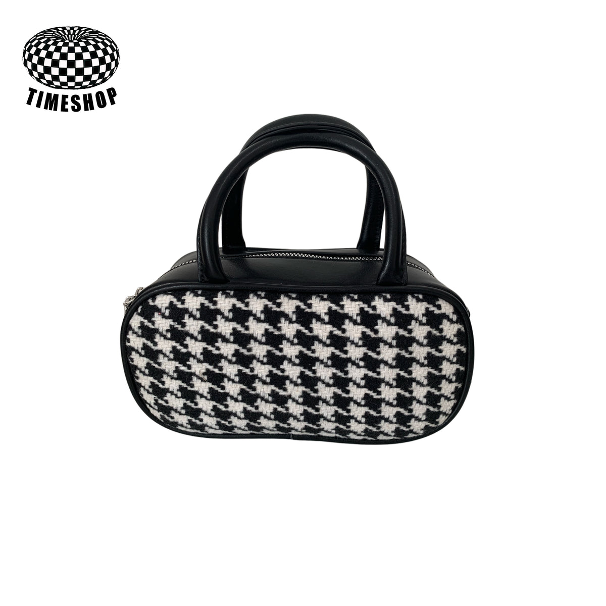 Hello Kitty black houndstooth bag