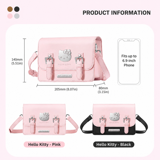 Hello Kitty Licensed Cambridge Satchel Bag